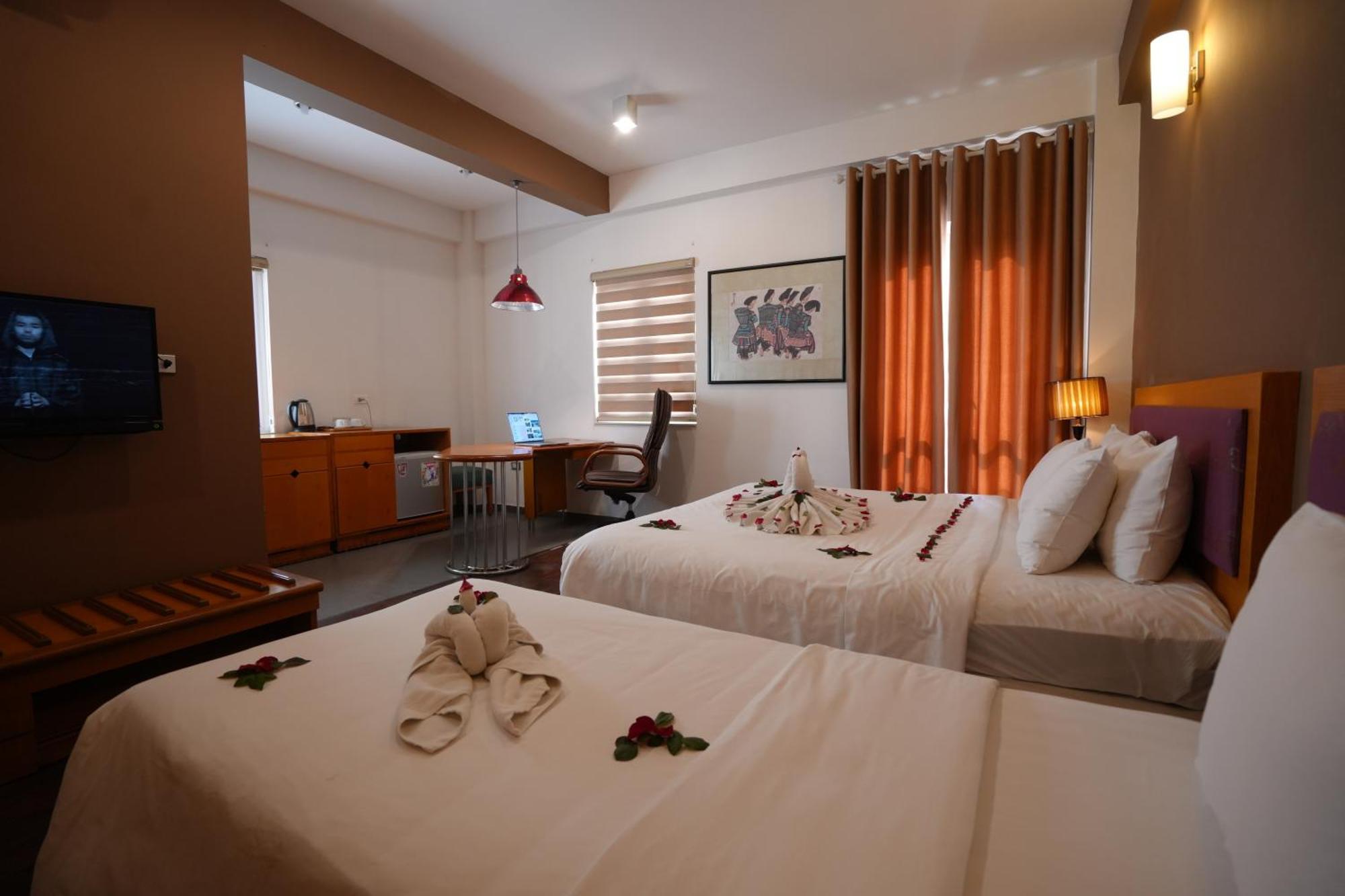 Hanoi Golden Sunshine Villa Hotel And Travel Hanói Exterior foto
