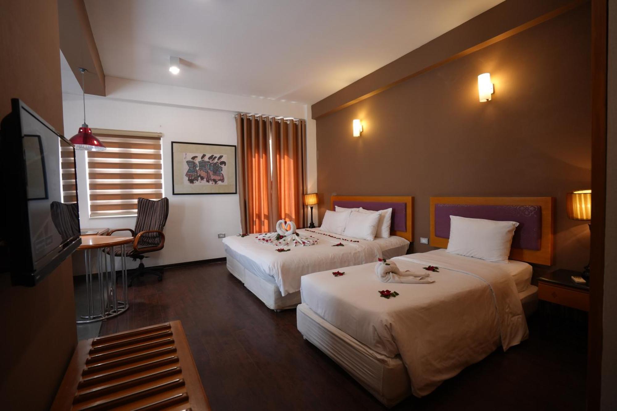 Hanoi Golden Sunshine Villa Hotel And Travel Hanói Exterior foto
